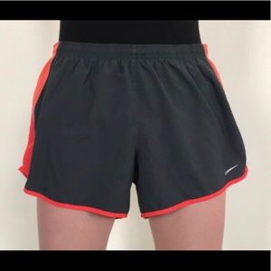 Nike DRI-FIT Gray/Orange Active Wear Shorts